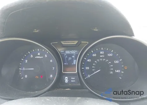 2013 Hyundai Veloster Turbo W/Blue from USA, damaged, VIN KMHTC6AE0DU128864